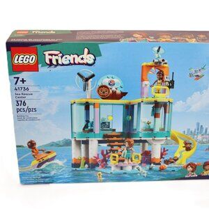 Lego Friends Sea Rescue Center 376 PCS Autumn Leo Kayla
